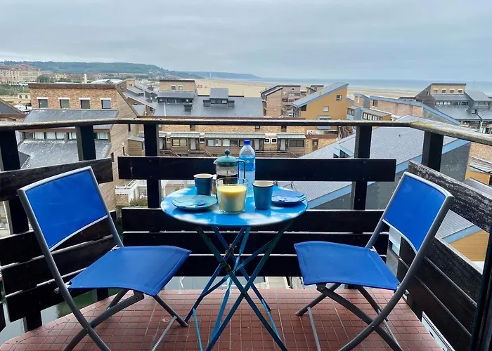 Mezzanine La Vie En Bleu- Vue Appartement Deauville