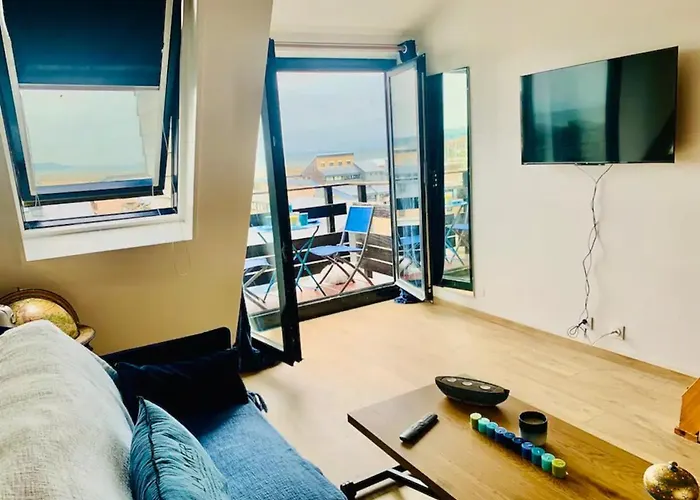 Mezzanine La Vie En Bleu- Vue Appartement Deauville
