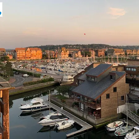 公寓 Mezzanine La Vie En Bleu- Vue 多维尔