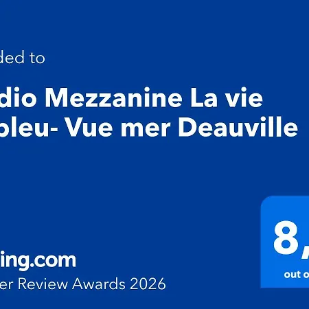 Mezzanine La Vie En Bleu- Vue 도빌
